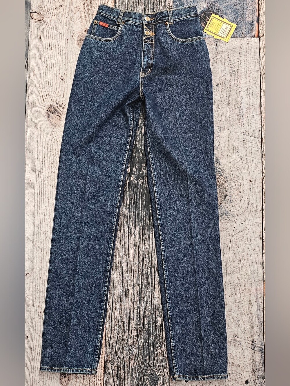 Vintage Lawman Decorative Metallic Buttons On Side Bareback Women's Size 9 NWT